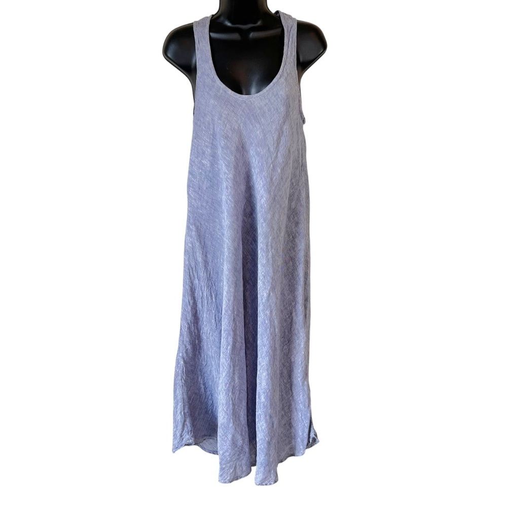 CP Shades Bree Linen Chambray Tank Dress